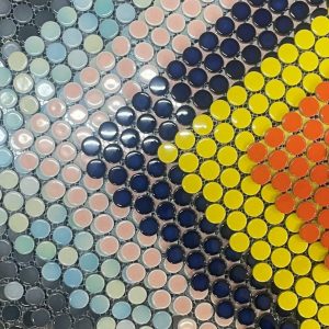 Coloured Mosaic Tiles